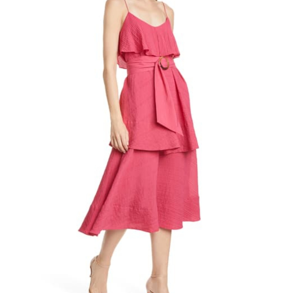 Club Monaco Tiered Maxi Dress